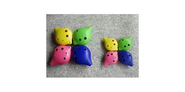 NIGHT / TNG-PopAC-Green Pop Ocarina in Alto C, Green
