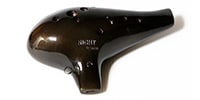 NIGHT by Noble / N/N-AFSB Alto Ocarina in F - Shine Black