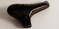 NIGHT by Noble / N/N-SCSB Soprano Ocarina in C - Shine Black