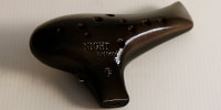 NIGHT by Noble / N/N-SFSB Soprano Ocarina in F - Shine Black