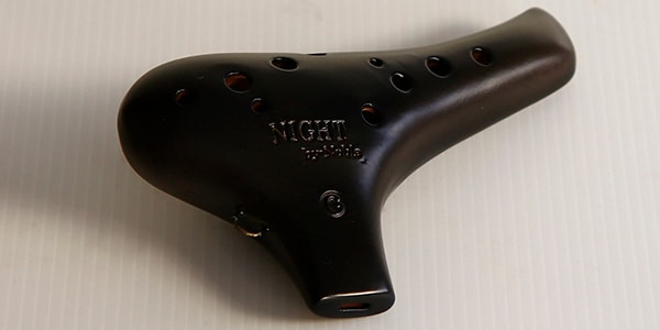 NIGHT by Noble / N/N-SGMB Soprano ocarina in G - matt black