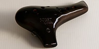NIGHT by Noble / N/N-SGSB Soprano Ocarina in G - Shine Black