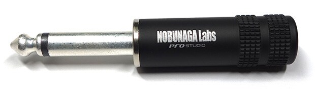 NOBUNAGA LABS/NLP-PRO-TP6.3MO-CQ-S【6.3mm 2極モノラル純銅プラグ 銀メッキ】