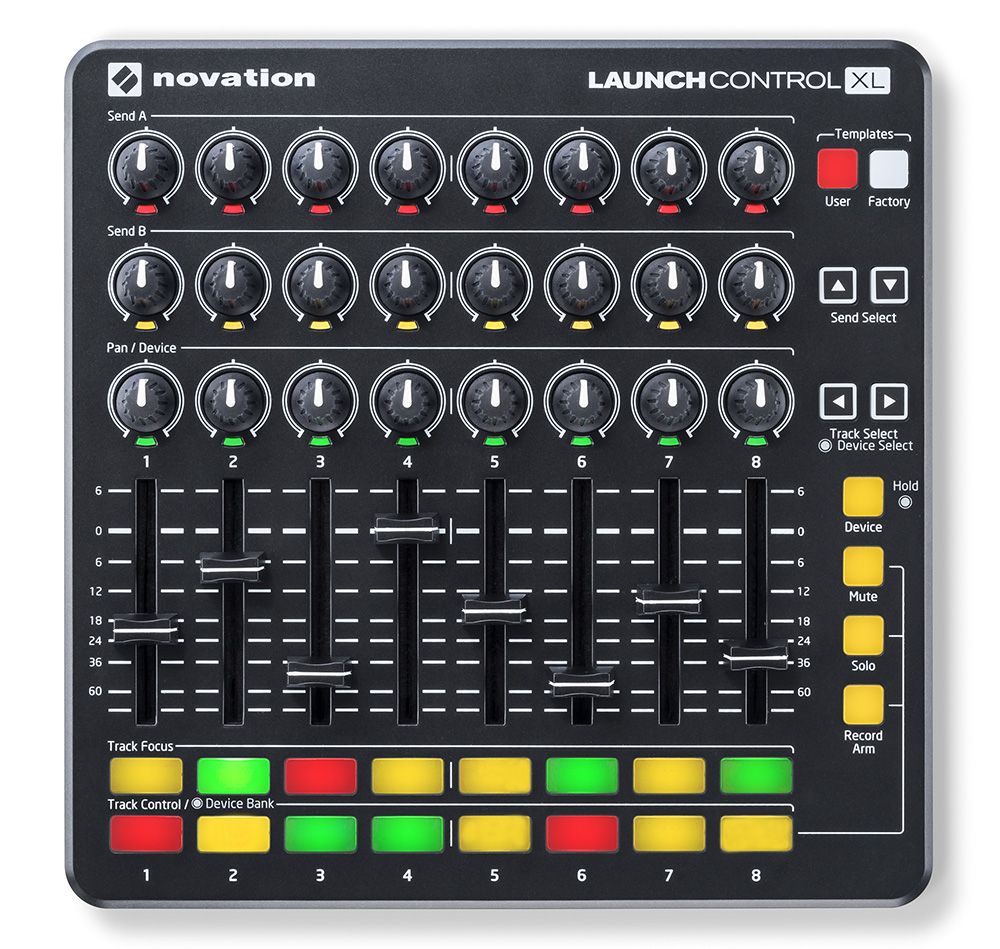 NOVATION/LaunchControl XL MK2 MIDIコントローラー