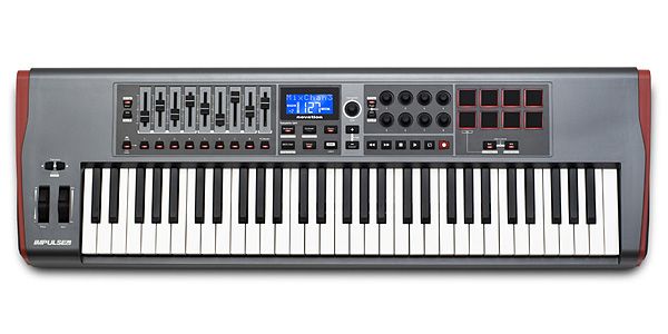 【美品】novation IMPULSE 61 MIDI キーボード