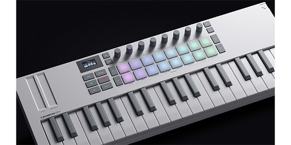 NOVATION / Launchkey Mini 37 White USB-MIDIキーボード画像9
