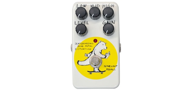 Ninevolt Pedals / SKATEBOARDING BEAR METAL DIST画像3