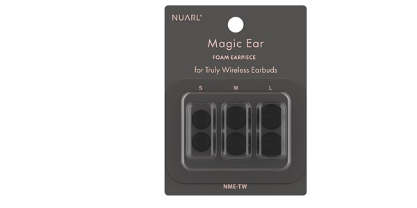 NUARL ( ヌアール )  / MAGIC EAR FOAM EARPIECE NME-TW ブラック画像2