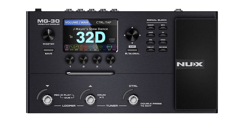 リバーシブルタイプ 美品NUX MG-30!! - エフェクター