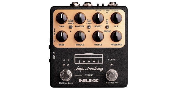 美品】NUX Amp Academy アンプシミュレーター-