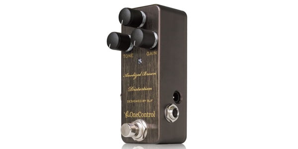 One Control / Anodized Brown Distortion Guitar Effector画像2