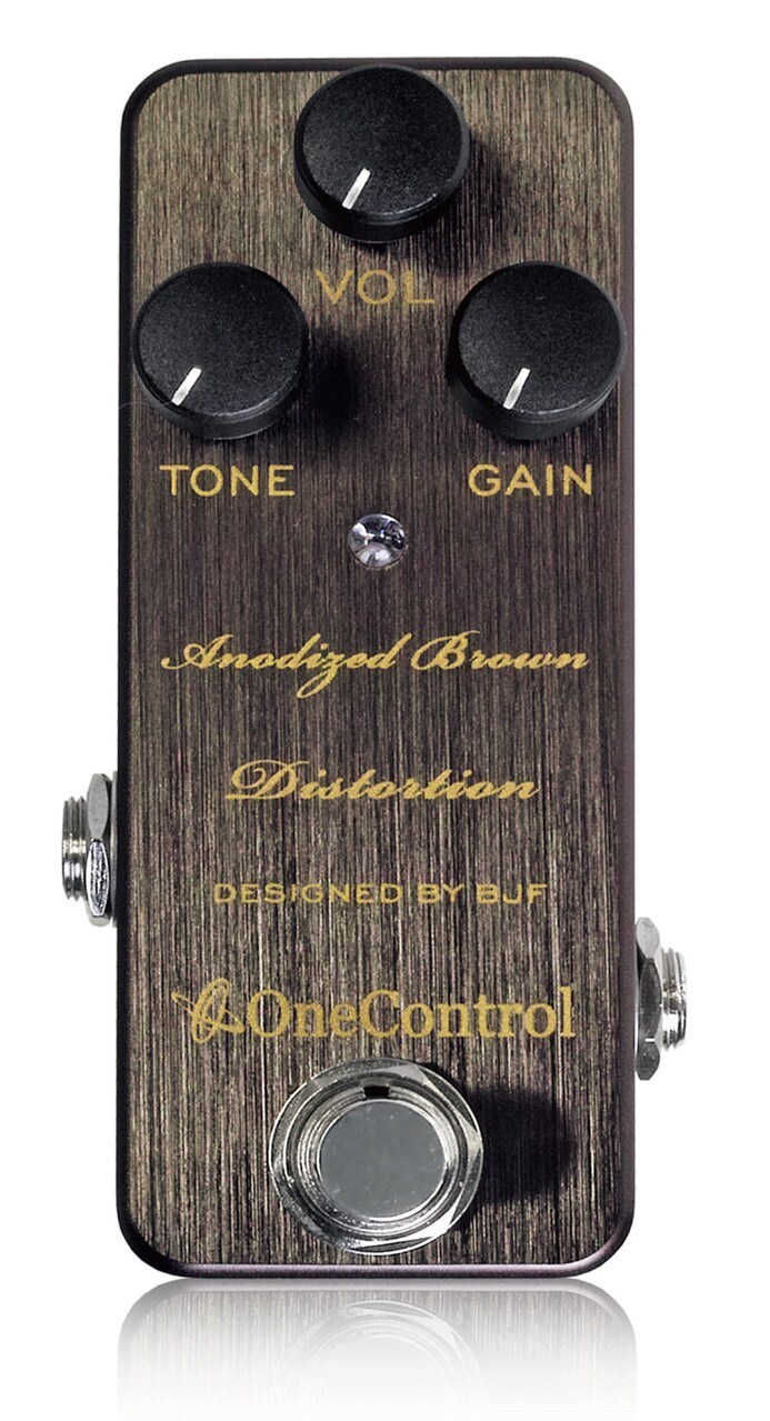 ONE CONTROL/Anodized Brown Distortion ギターエフェクター