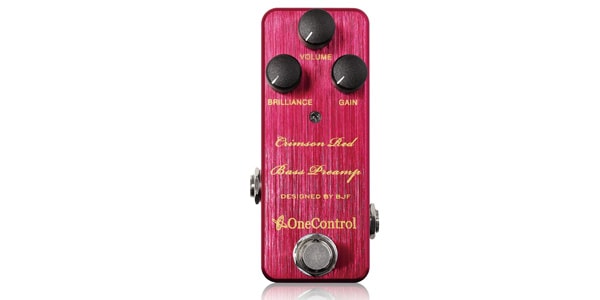 one control / Crimson Red Bass Preamp