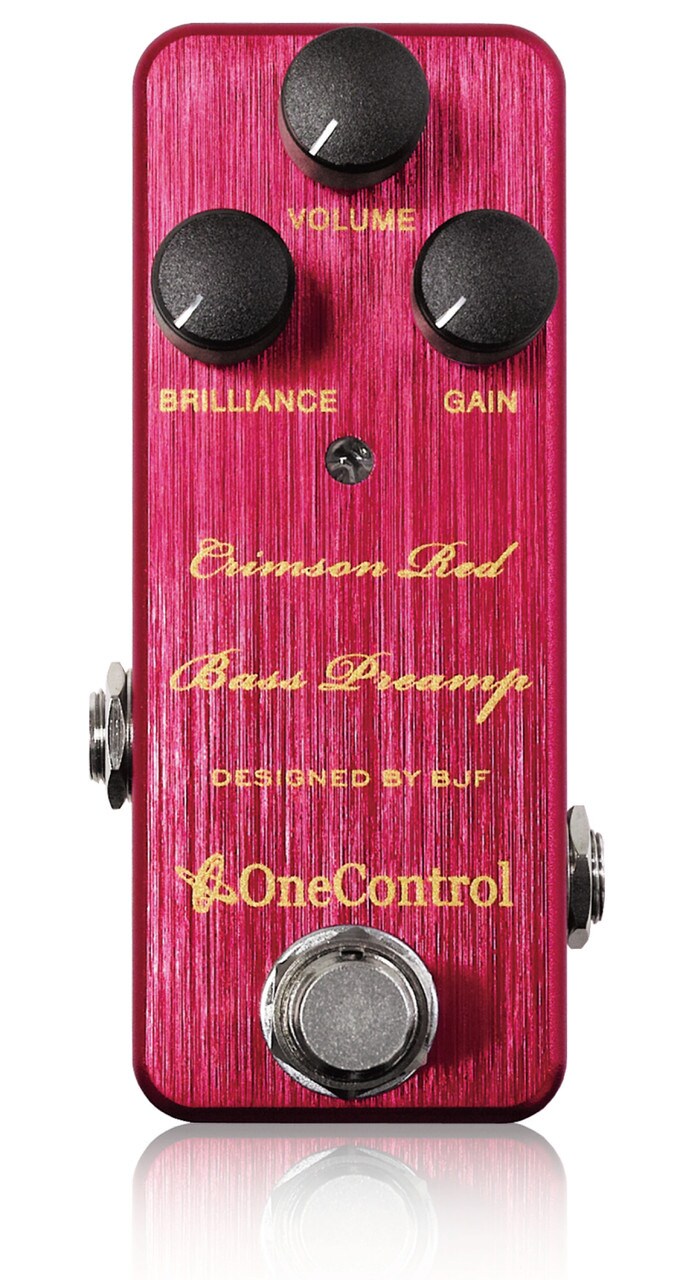 ONE CONTROL/Crimson Red Bass Preamp ベース用プリアンプ