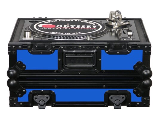 ODYSSEY/FR1200BKBLUE -SL-1200シリーズ対応汎用ターンテーブルケース