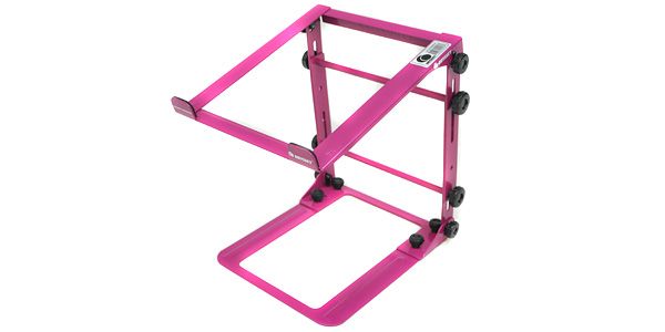 ODYSSEY/LSTAND-M PINK 折り畳み可能DJ用ノートPCスタンド