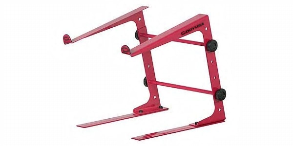 ODYSSEY/LSTAND Red ラップトップPC用DJスタンド