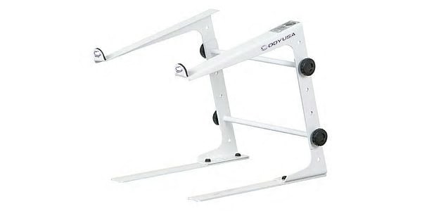 ODYSSEY/LSTAND White ラップトップPC用DJスタンド