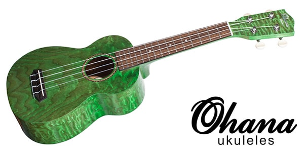 Ohana ukuleles ( オハナウクレレ )  / O'Nina Green