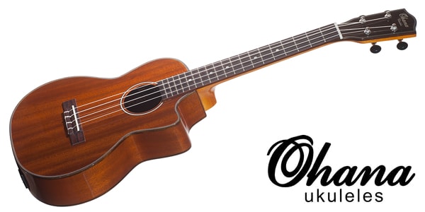 Ohana ukuleles / TK-35GCE