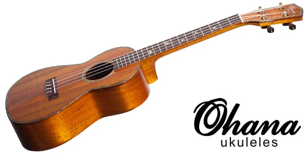 Ohana ukuleles ( オハナウクレレ )  / CK-370G W/HC　【ソリッド・コア、コンサートサイズ】