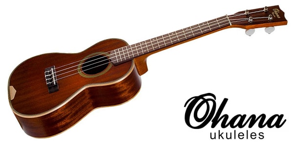 Ohana ukuleles ( オハナウクレレ )  / CK-39　【ソリッド・マホガニー、コンサートサイズ】