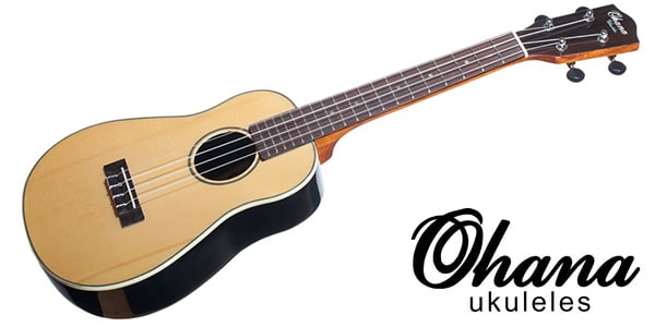 Ohana ukuleles ( オハナウクレレ )  / CK-70RB　【ソリッド・スプルース＆ラウンド・コンポジット】