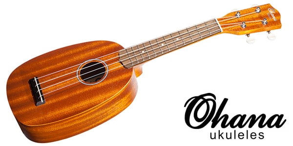 Ohana ukuleles ( オハナウクレレ )  / PK-10　【マホガニー合板、パイナップル型、ソプラノサイズ】
