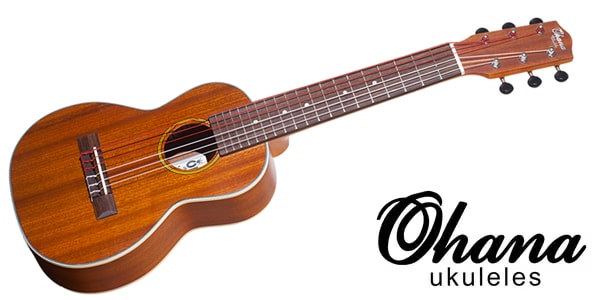 Ohana ukuleles / TKG-20 【テナー・ウクレレサイズのマイクロギター】