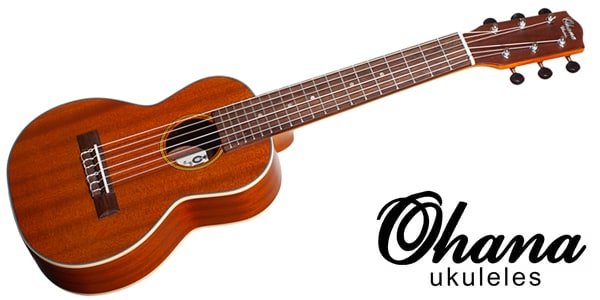 Ohana ukuleles / TKGL-20 【テナー・ウクレレサイズのギタレレ】