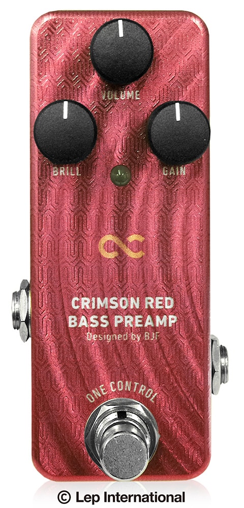 ONE CONTROL/CRIMSON RED BASS PREAMP