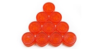 One Control / Footswitch Hat Orange OC-FT-OR 10pcs