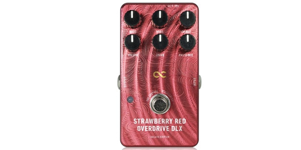 【美品】One Control Strawberry Red OverDrive