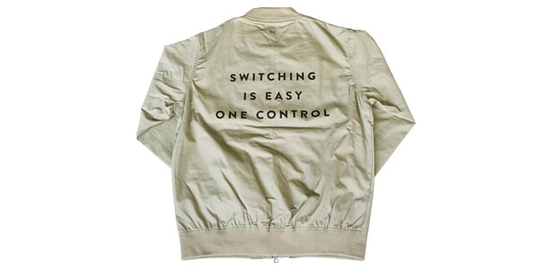 One Control / Stadium jacket beige M画像2