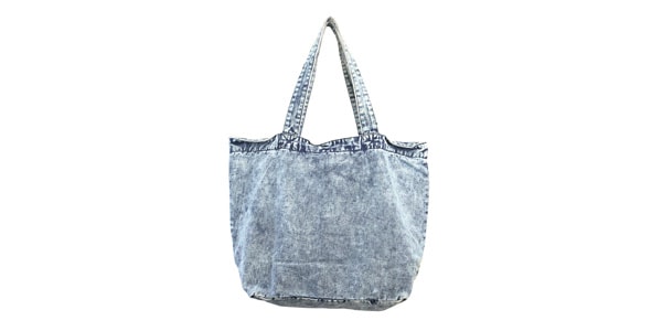 One Control / Tote bag (logo print) chemical wash画像2