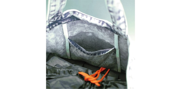 One Control / Tote bag (logo print) chemical wash画像5