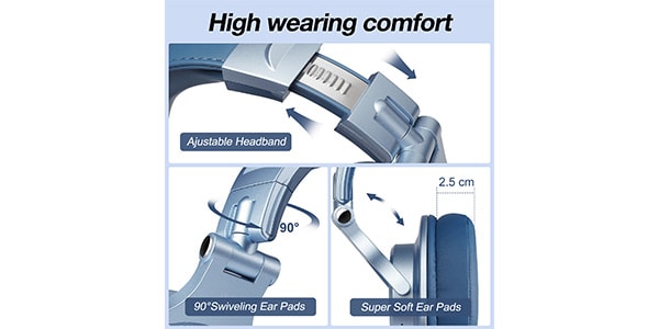 OneOdio / A70 Sky Blue画像8