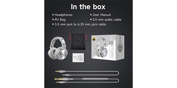 OneOdio / Pro 10 Silver画像2