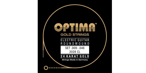 OPTIMA (オプティマ) / 2028.CL E-Guitar 24K Gold Strings Custom Light