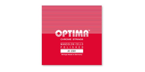 OPTIMA 2304　マンドロンチェロ弦　赤　C