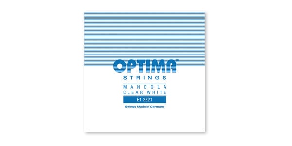 OPTIMA/3221　マンドラ弦　クリアホワイト　E