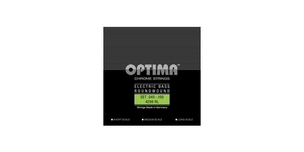 OPTIMA/E-BASS PREMIUM CHROME STRINGS 4299.L RL