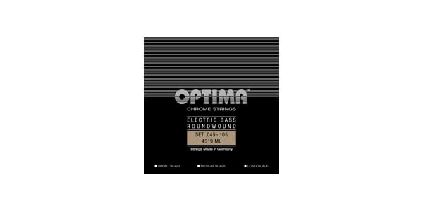 OPTIMA/E-BASS PREMIUM CHROME STRINGS 4319.L ML