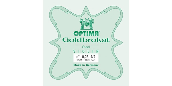 OPTIMA ( オプティマ )  / Gold Brokat バイオリン弦 E線 025 BALL 4/4