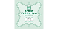 OPTIMA / Gold Brokat Violin String Set E026BALL 1/2
