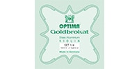 OPTIMA / Gold Brokat Violin String Set E026BALL 1/4