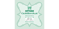OPTIMA / Gold Brokat Violin String Set E026BALL 1/8