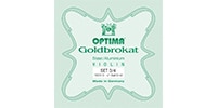OPTIMA / Gold Brokat Violin String Set E026BALL 3/4