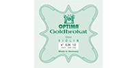 OPTIMA / Gold Brokat Violin String E String 026 BALL 1/2