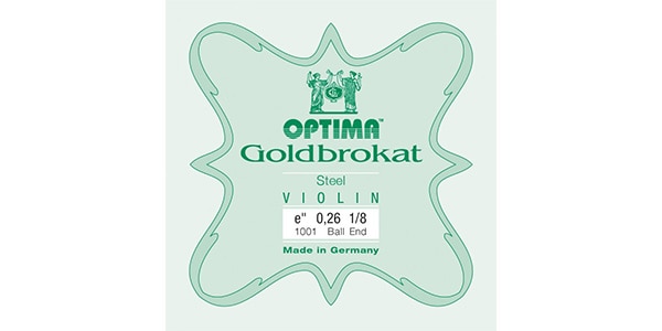 OPTIMA ( オプティマ )  / Gold Brokat バイオリン弦 E線 026 BALL1/8